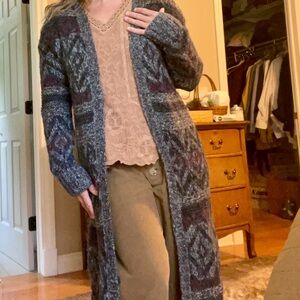 Long cozy boho cardigan ♡